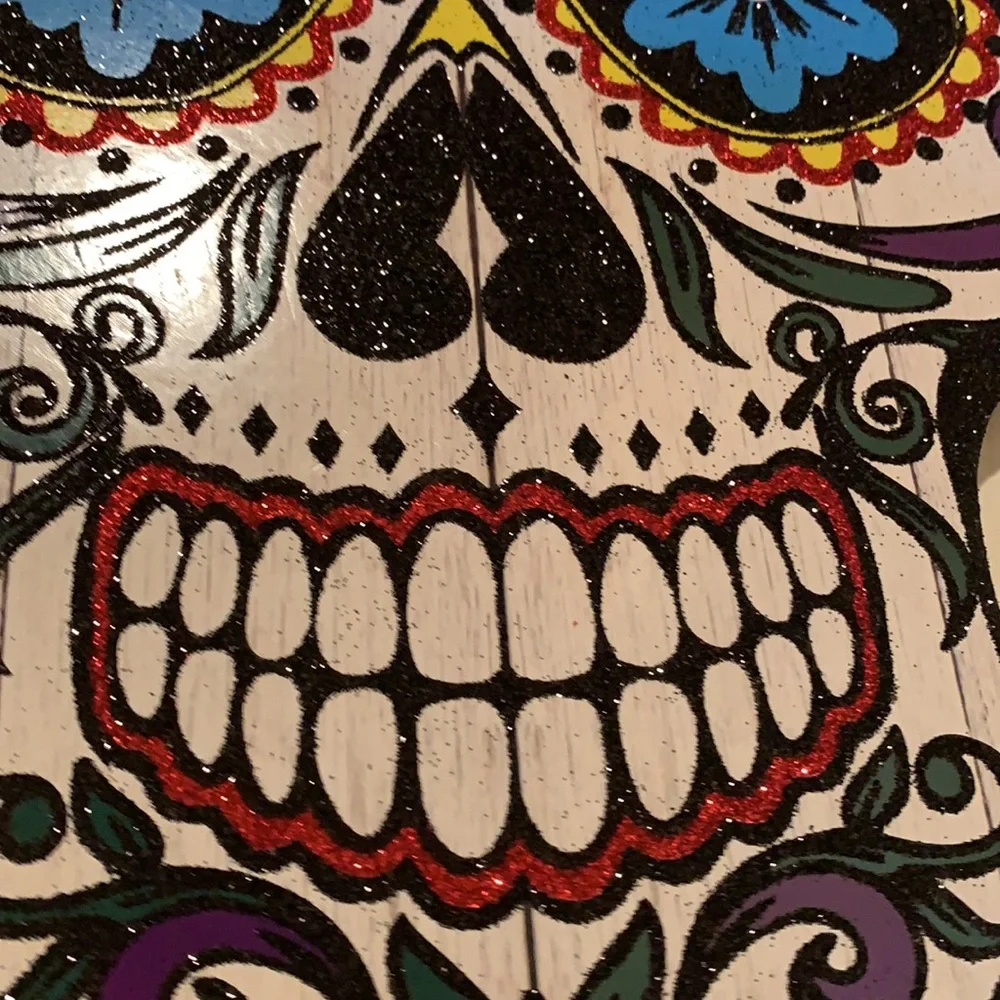 Sugar skull day of dead/Dia de Los Muertos decor Halloween - Picture 6 of 16